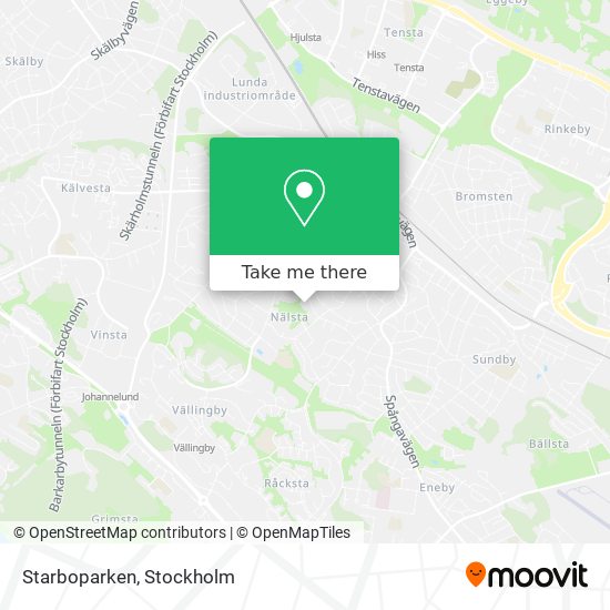 Starboparken map