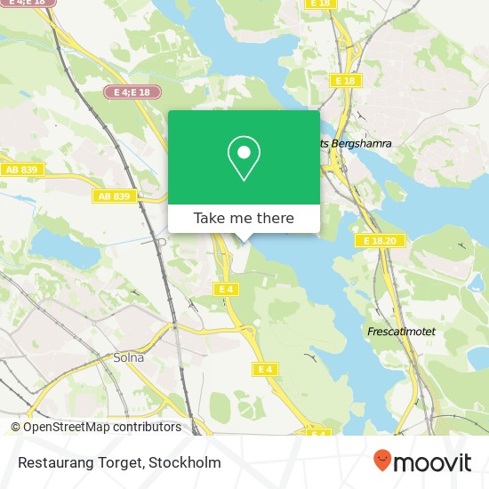 Restaurang Torget map