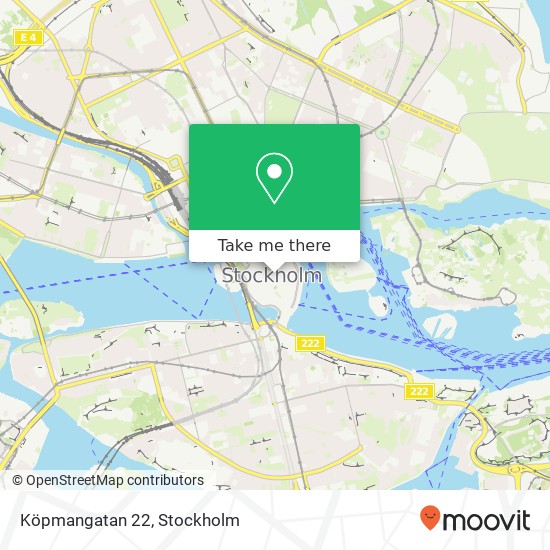 Köpmangatan 22 map