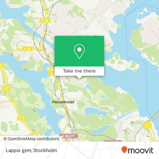 Lappis gym map