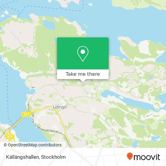 Källängshallen map