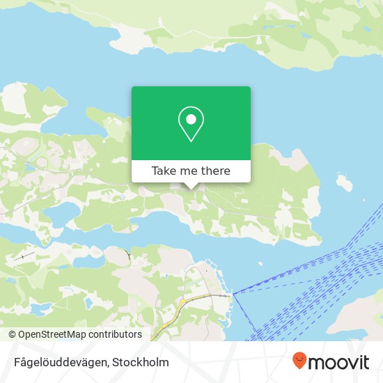 Fågelöuddevägen map