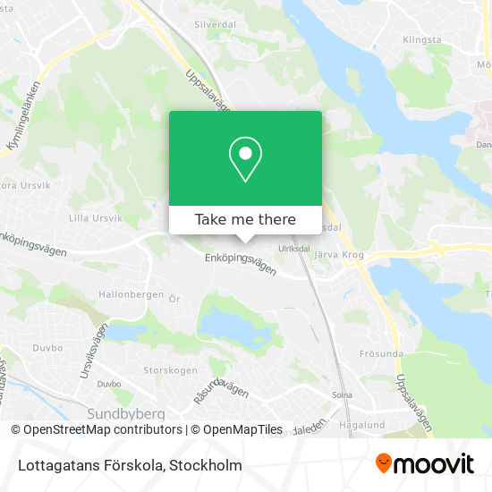 Lottagatans Förskola map