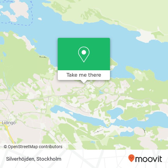 Silverhöjden map