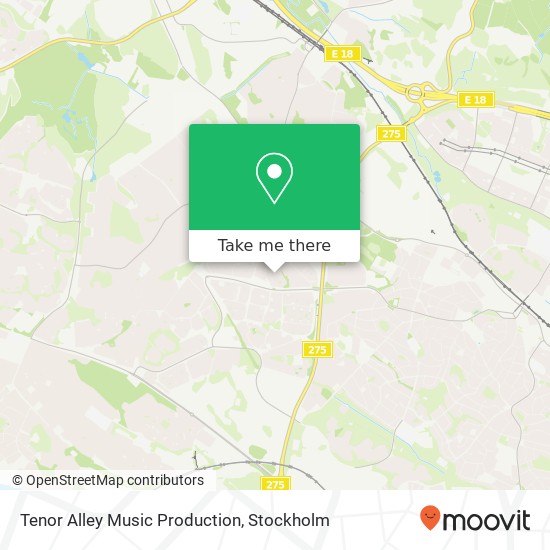 Tenor Alley Music Production map