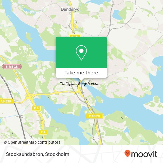 Stocksundsbron map