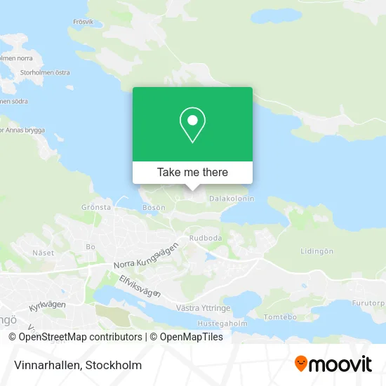 Vinnarhallen map