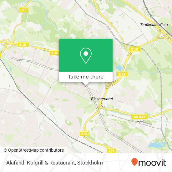 Alafandi Kolgrill & Restaurant map