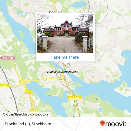 Stocksund (L) map