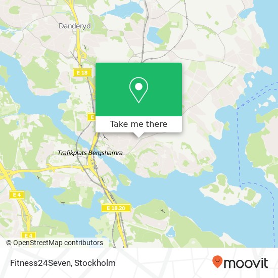 Fitness24Seven map