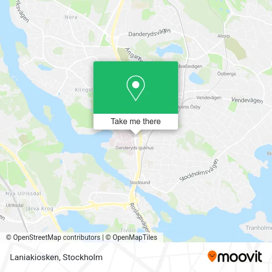 Laniakiosken map