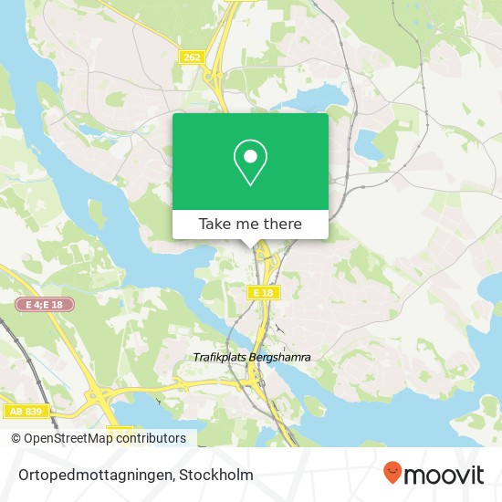 Ortopedmottagningen map