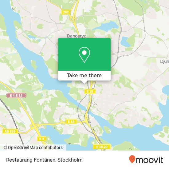 Restaurang Fontänen map