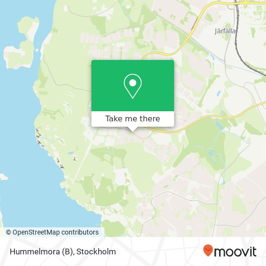 Hummelmora (B) map