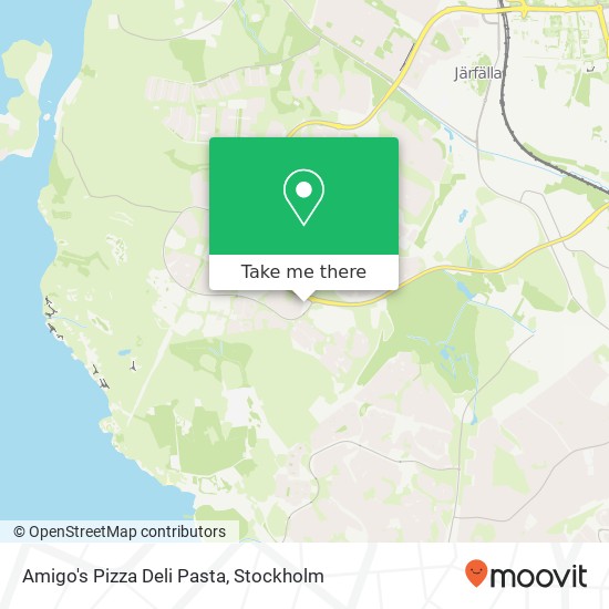 Amigo's Pizza Deli Pasta map