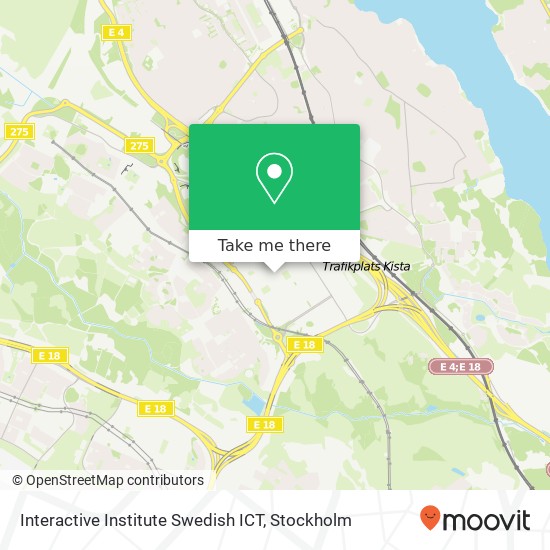 Interactive Institute Swedish ICT map