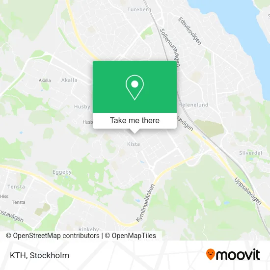 KTH map