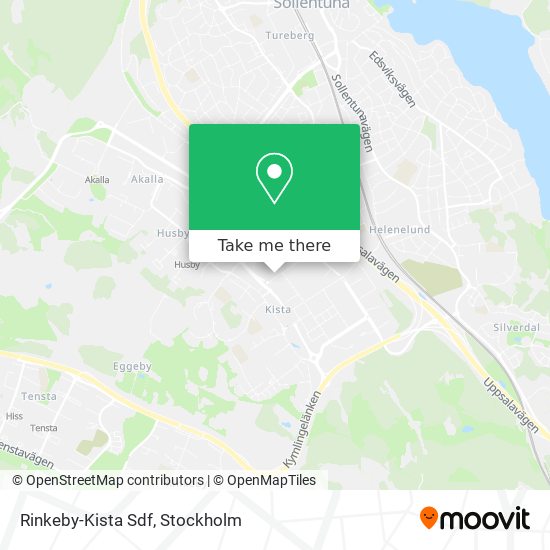 Rinkeby-Kista Sdf map