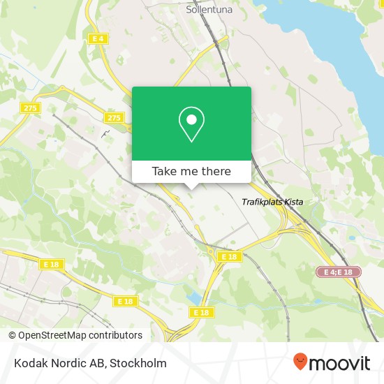 Kodak Nordic AB map