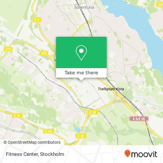 Fitness Center map