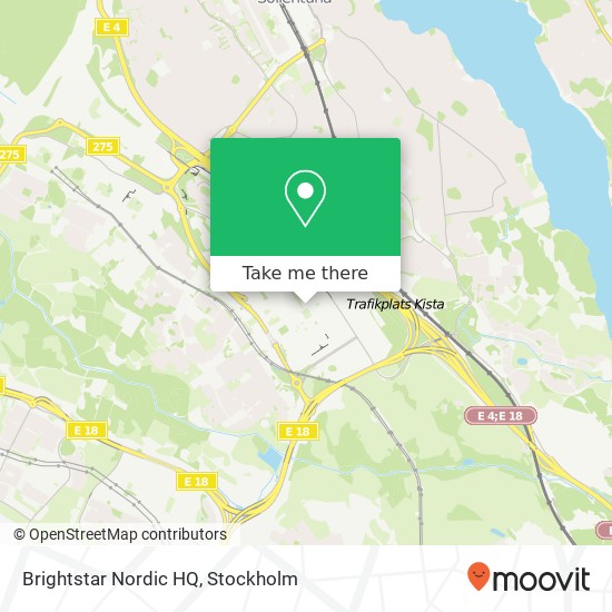 Brightstar Nordic HQ map