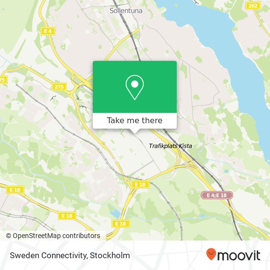 Sweden Connectivity map