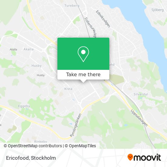 Ericofood map