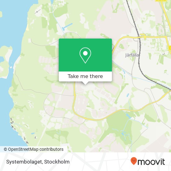 Systembolaget map