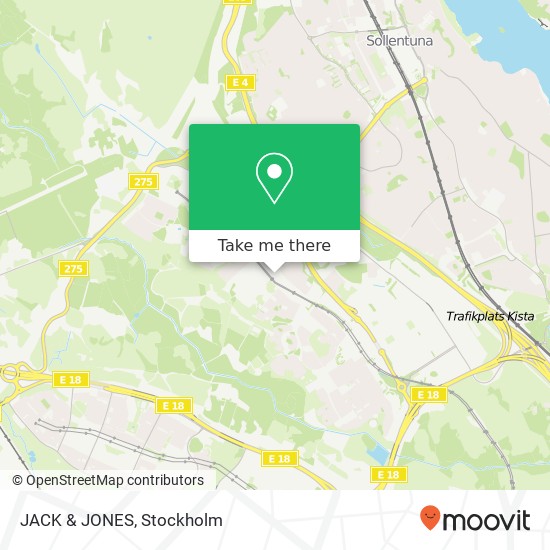 JACK & JONES map