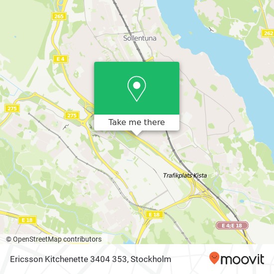 Ericsson Kitchenette 3404 353 map