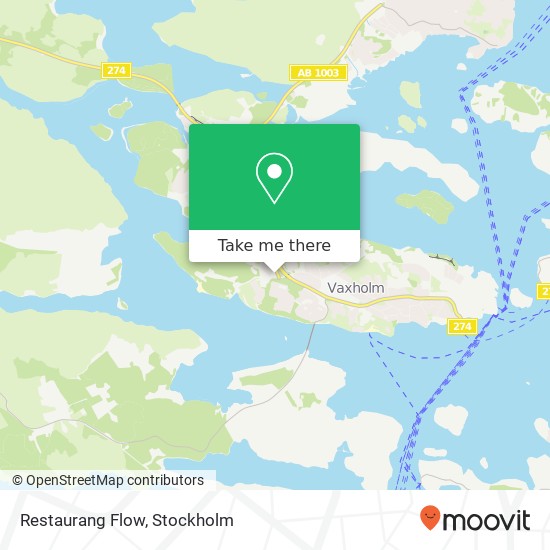 Restaurang Flow map