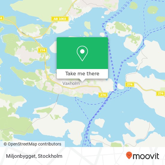 Miljonbygget map