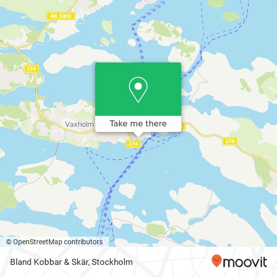 Bland Kobbar & Skär map
