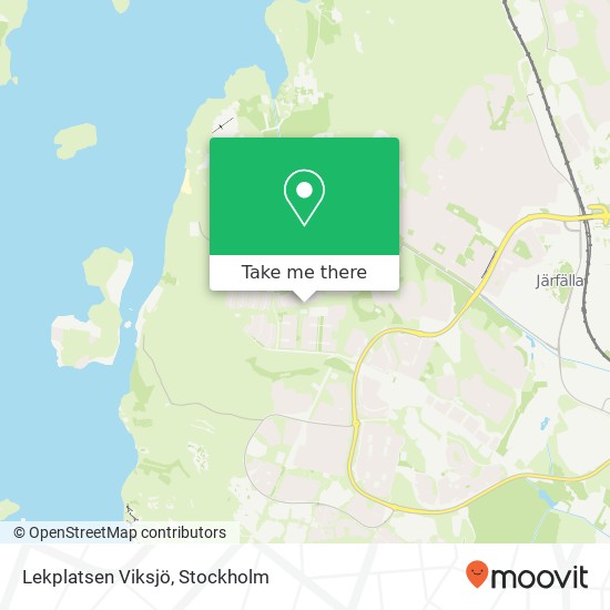 Lekplatsen Viksjö map