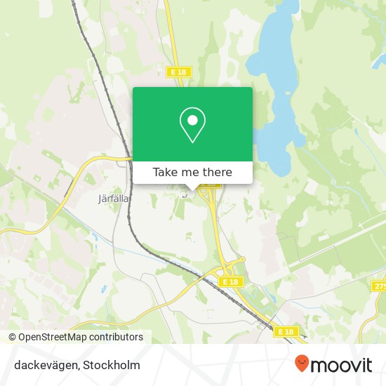 dackevägen map