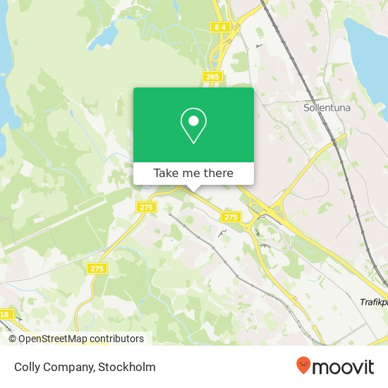 Colly Company map