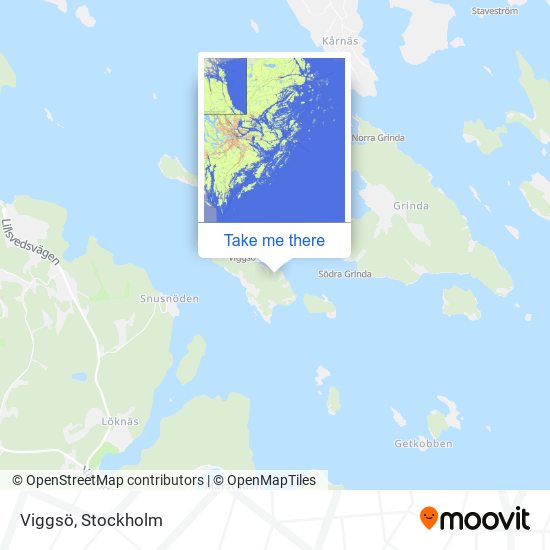 Viggsö map