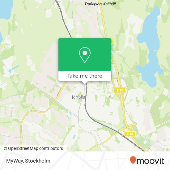 MyWay map