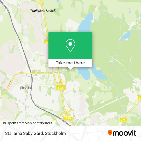 Stallarna Säby Gård map