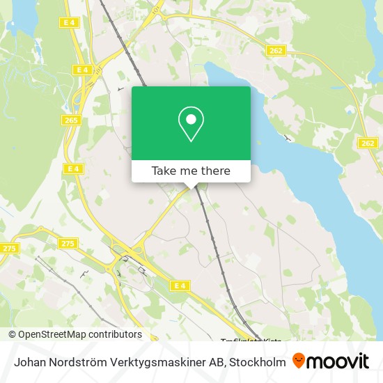 Johan Nordström Verktygsmaskiner AB map