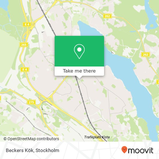 Beckers Kök map