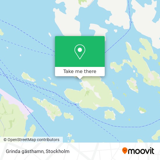 Grinda gästhamn map
