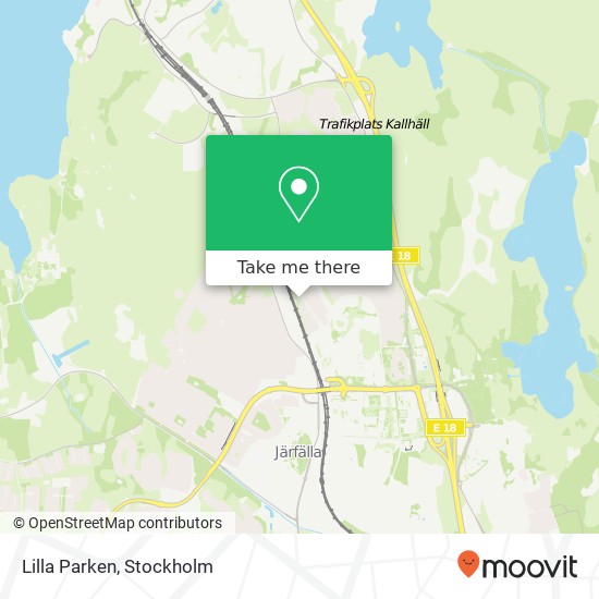 Lilla Parken map