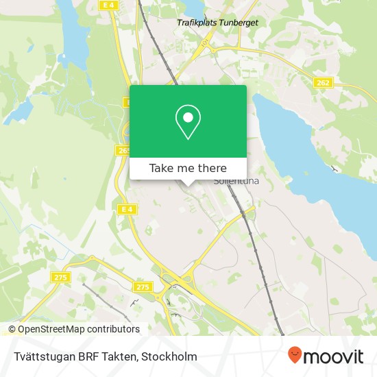 Tvättstugan BRF Takten map