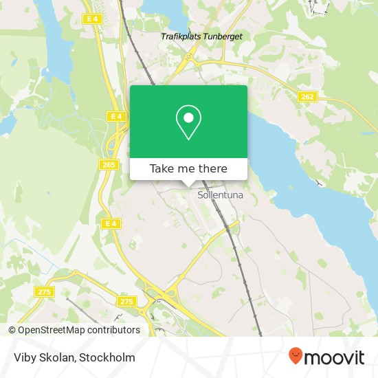 Viby Skolan map