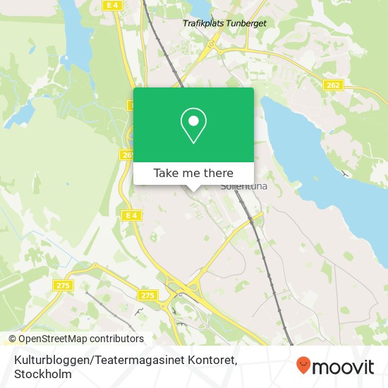 Kulturbloggen / Teatermagasinet Kontoret map