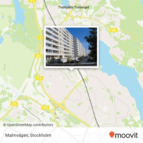 Malmvägen map