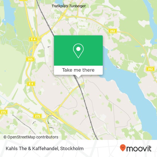 Kahls The & Kaffehandel map