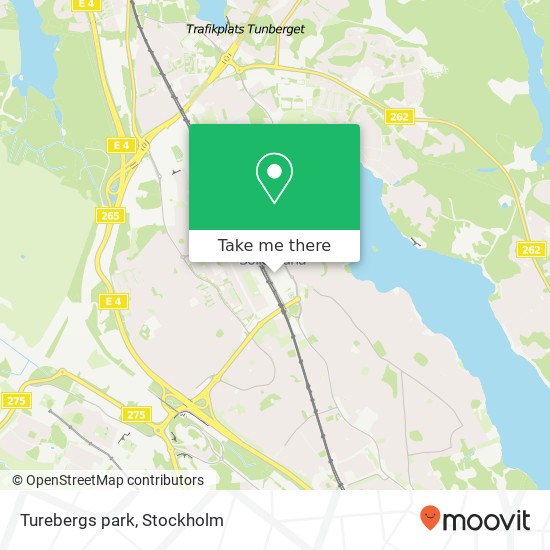 Turebergs park map