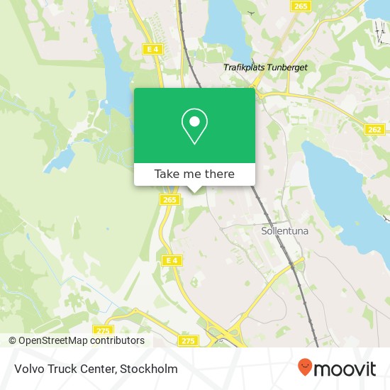 Volvo Truck Center map